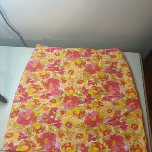 An Old Navy Multi color floral pixie skirt